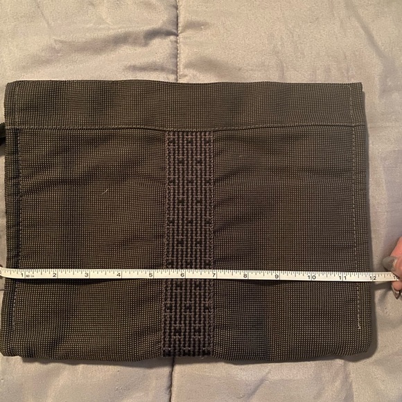 Authentic Hermes Herline clutch - Picture 11 of 12